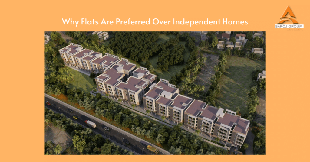Why Flats Are Preferred Over Independent Homes Among Young Adults